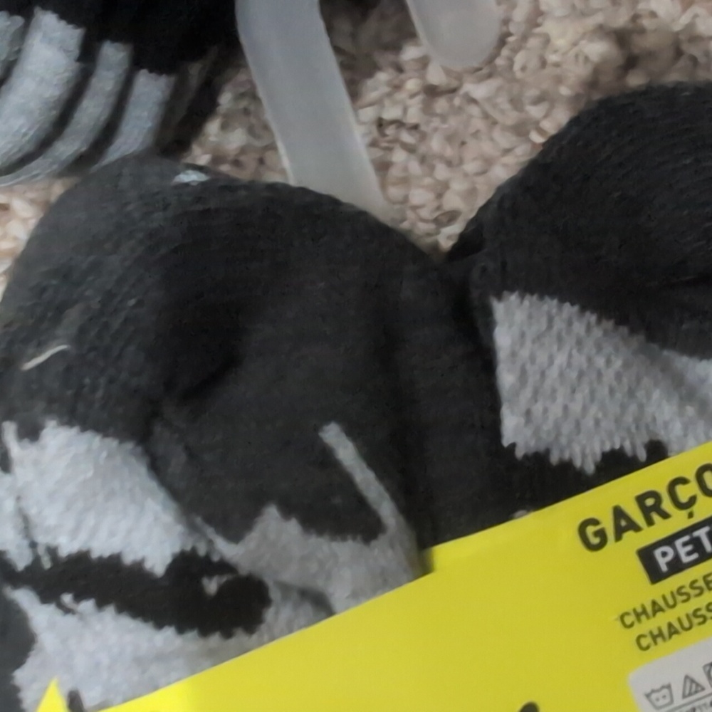 Puma KIDS Athletic Crew Socks - Black and Gray *4 PACKS* - Picture 7 of 8